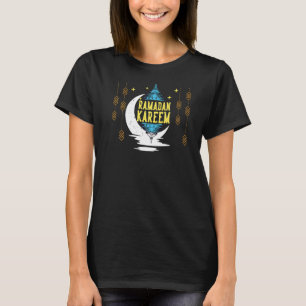 Camiseta Ramadan Kareem Muçulmanos Eid Ramadan Lantern Luze