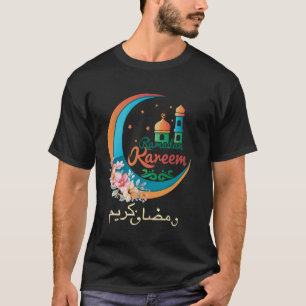 Camiseta Ramadan Kareem Muçulmanos Ramadan Mubarak Crianças