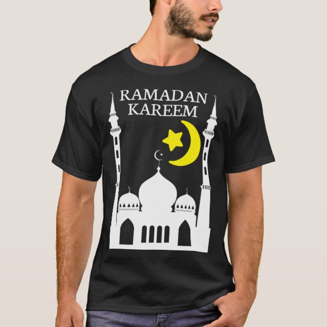 Camiseta Ramadan Kareem Ramadan Mubarak Ramadan Mês 202 (Frente)
