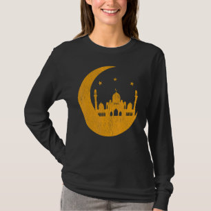 Camiseta Ramadan Mubarak abençoou Mês de Celebração Muçulma