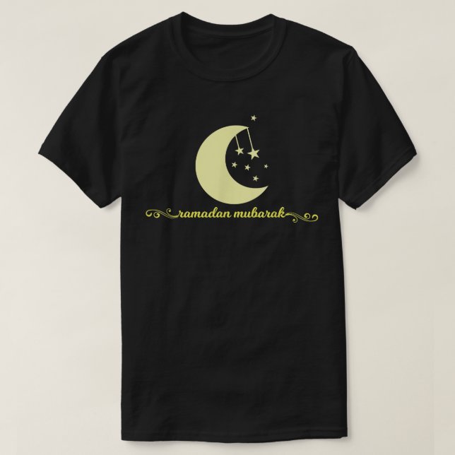 Camiseta Ramadan Mubarak Feliz Mês Sagrado 2022 Ramadã  (Frente do Design)