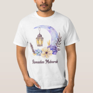 Camiseta Ramadan Mubarak   Feriado Ramadan Kareem