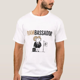 Camiseta Rambassador – Embaixador de Carneiro Engraçado Tro