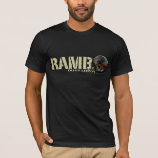 CAMISETA RAMBO FAZ LÍBIA