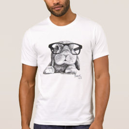 Camiseta Rambo, o coelho Hipster