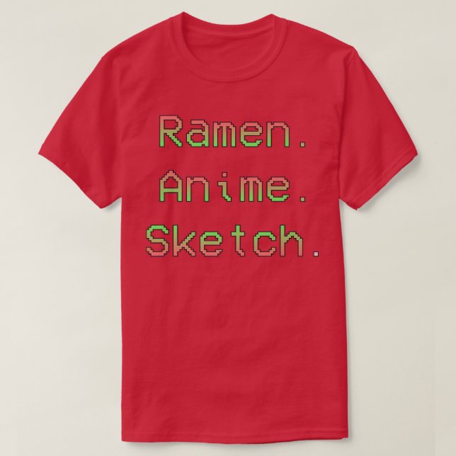 Camiseta Ramen (Frente do Design)