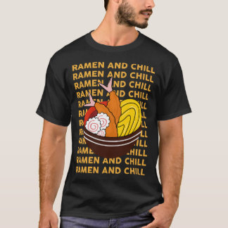 Camiseta Ramen and Chill Comida