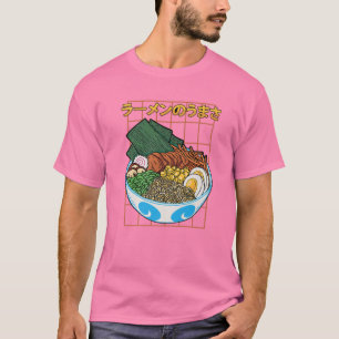 Camiseta Ramen - Anime Art - Otaku Japonês Comida