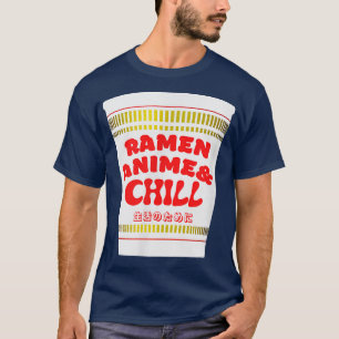 Camiseta Ramen Anime Chill para toda a vida Ramen Noodle Ja