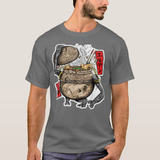 Camiseta Ramen Bowl Nerdy Gamer Jogo Jogadores Jovens Adole