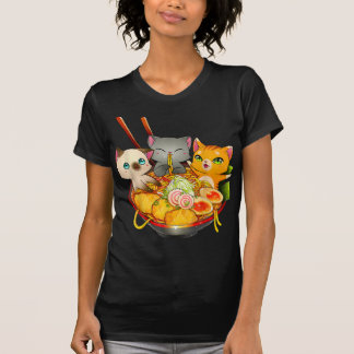 Camiseta Ramen Cat Kawaii Neko Anime Otaku Cats Japanese