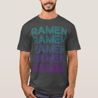 Camiseta Ramen Cat Retro 1518