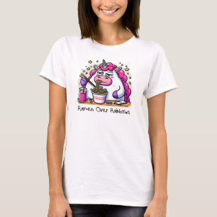 Camiseta Ramen de Comida Unicorn