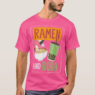 Camiseta Ramen E Boba Comida Bowl Ram