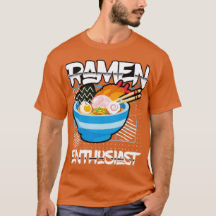 Camiseta Ramen Entusiasta Noodles Japoneses