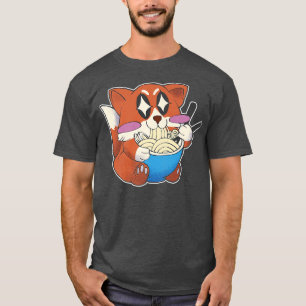 Camiseta Ramen Fo Anime Manga Graphic Japão Animal Cute Kaw