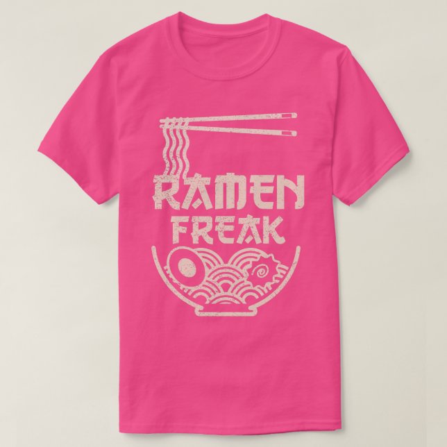 Camiseta Ramen Freak (Frente do Design)