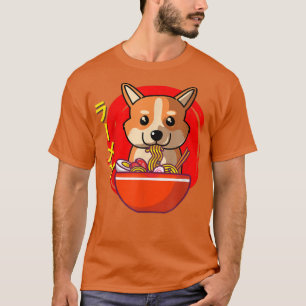Camiseta Ramen French Bulldog Dog Kawaii Japonês Ramen Noo