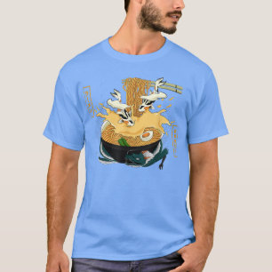 Camiseta Ramen Hiragana Bowl De Noodles Koi Fish Asian Drag
