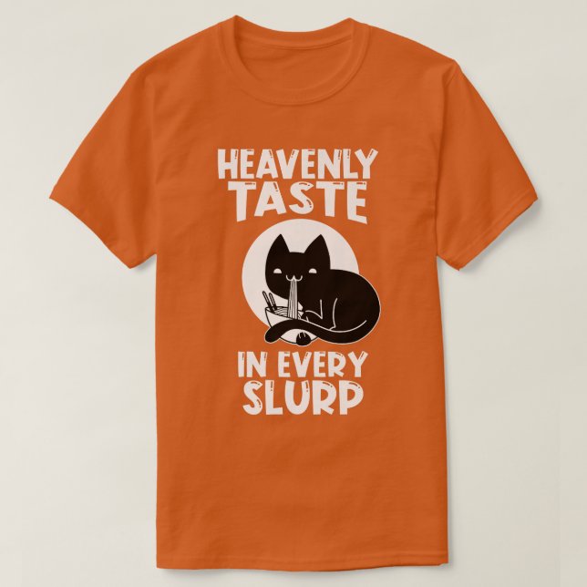 Camiseta Ramen Japan Anime Noodle Bowl Cat1624 (Frente do Design)