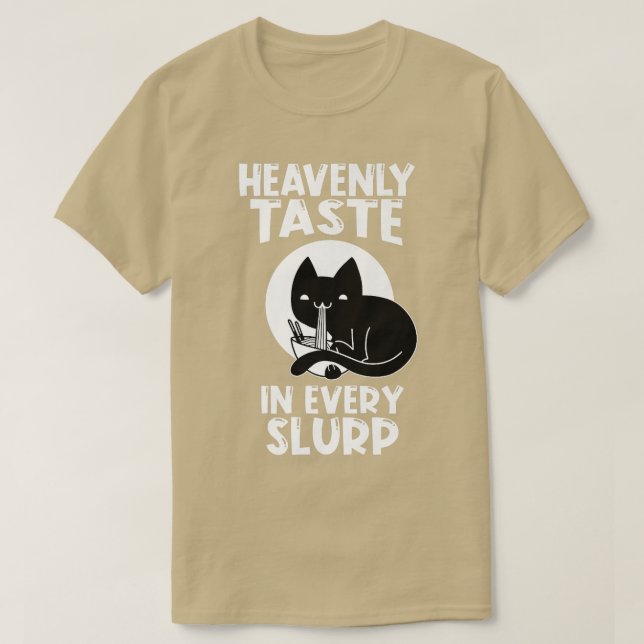 Camiseta Ramen Japan Anime Noodle Bowl Cat 1625 (Frente do Design)