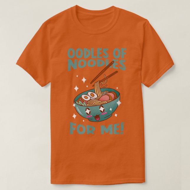 Camiseta Ramen Japan Kawaii Noodle Bowl  (Frente do Design)