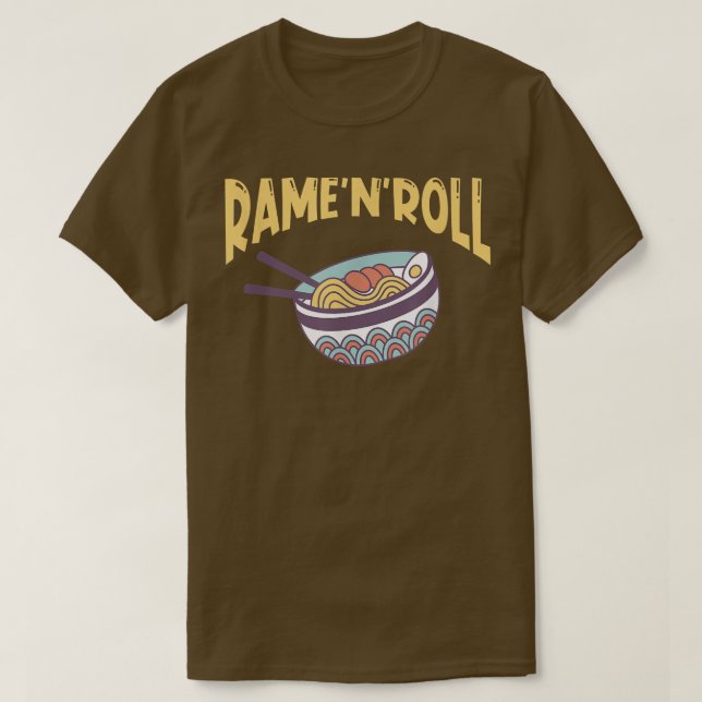 Camiseta Ramen Japan Kawaii Noodle Bowl Pun 1035 (Frente do Design)
