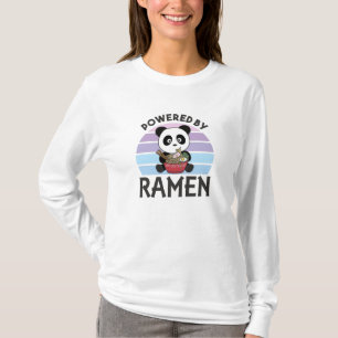 Camiseta Ramen Japanese Noodles Sweet Panda Eats Ramen