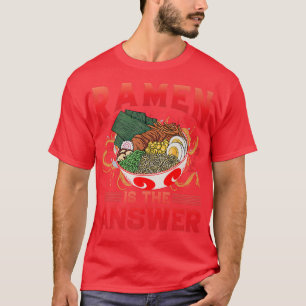 Camiseta Ramen Japonês Comida De Tee Lover Cute Engraçado18