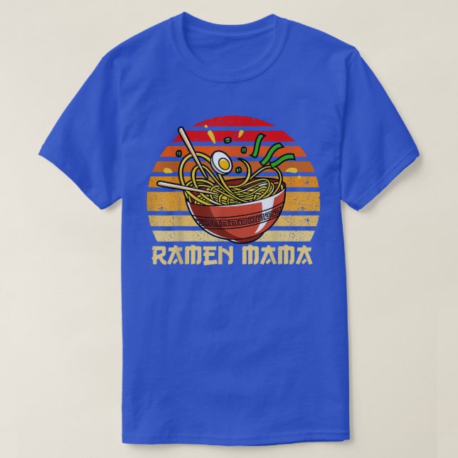 Camiseta Ramen Japonês Comida Tee Mãe Frio (Frente do Design)