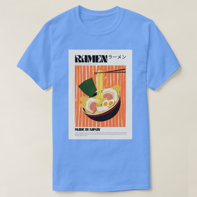 Camiseta Ramen Japonês Noodle (Frente do Design)