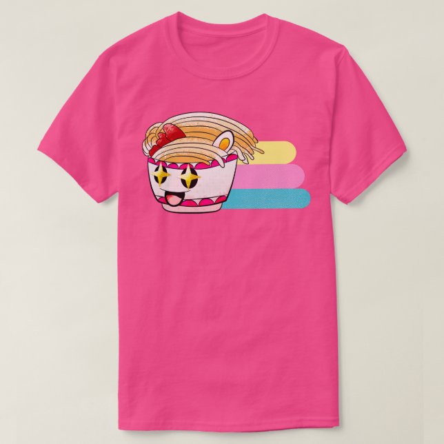Camiseta Ramen Japonês Noodles Kawaii Japão (Frente do Design)