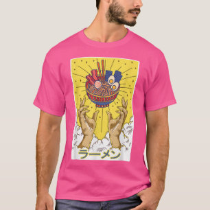 Camiseta Ramen Japonês Noodles Soup Bowl Anime Comida Japão