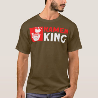 Camiseta Ramen King Asian Comida da Copa Japonesa de Sopa N