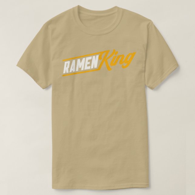 Camiseta Ramen King Asian Food Japanese Soup Cup Noodle 137 (Frente do Design)