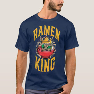 Camiseta Ramen King, Bonita Anime Japonesa Para Homens, Noo