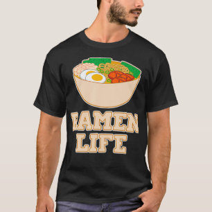 Camiseta Ramen Life Novelty Ramen Design 
