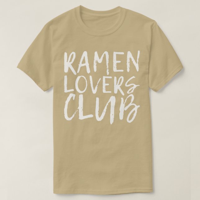 Camiseta Ramen Lovers Club — 1976 (Frente do Design)