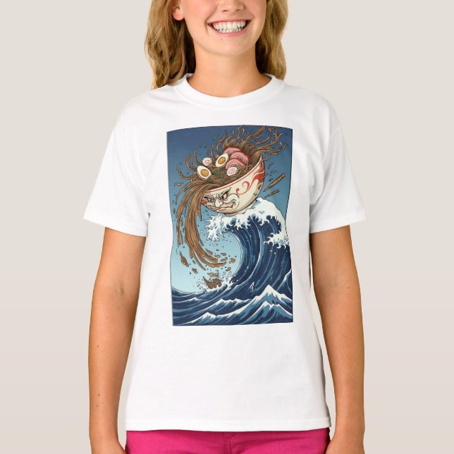 Camiseta ramen navigator (Frente)