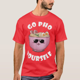 Camiseta Ramen Noodle Asian Comida Vai Pho Bowl Asiático So