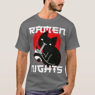 Camiseta Ramen Noodle Bowl Adora Japonês Kawaii Cat Ramen N