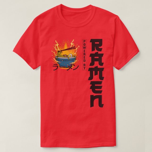 Camiseta Ramen Noodle Bowl Adora O Japonês Kawaii Equipado  (Frente do Design)