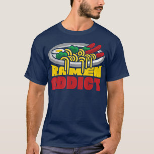 Camiseta Ramen Noodle Bowl Ama Japonês Kawaii Ramen Addic