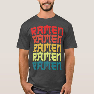 Camiseta Ramen Noodle Retro Vintage Love Japonês Ramen2511