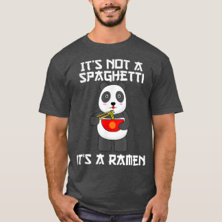 Camiseta Ramen Noodles Bowl Com Chopsticks & Panda Para Ram