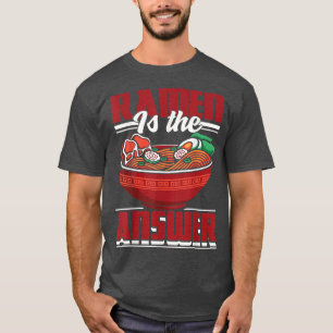 Camiseta Ramen Noodles Gift Men Mulheres Engraçadas Ramen É