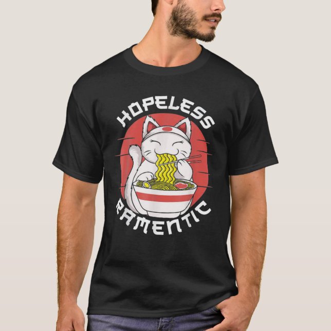 Camiseta Ramen Noodles Hopeless (Frente)