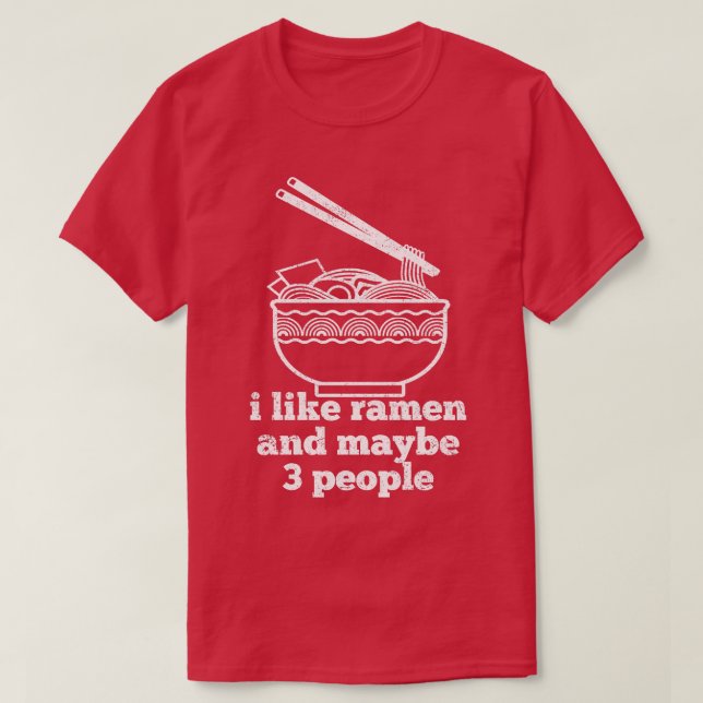 Camiseta Ramen Noodles Japonês 3 (Frente do Design)