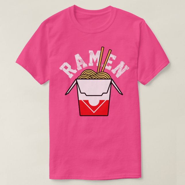 Camiseta Ramen Noodles Japonês 4 (Frente do Design)