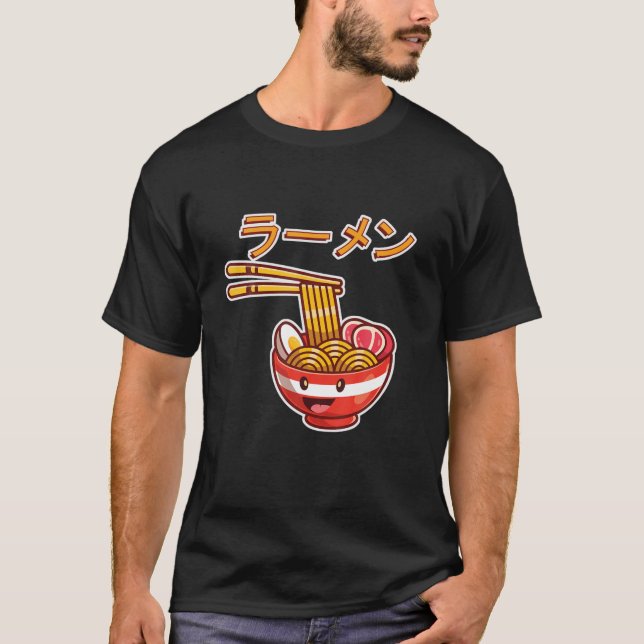 Camiseta Ramen - Noodles Japoneses (Frente)